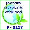 Procedury prowadzenia działalności F-GAZY do kontroli UDT